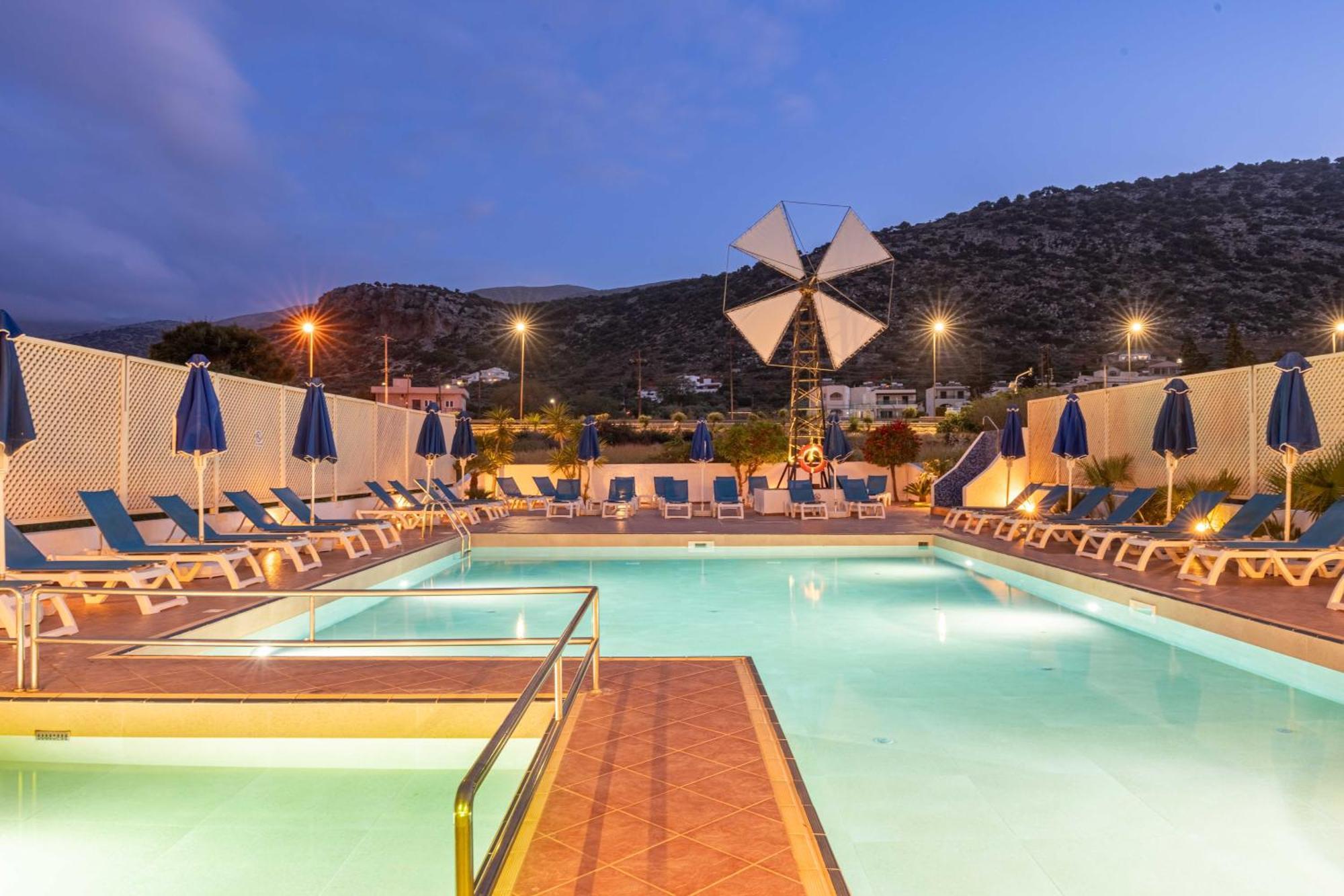 Paradise Hotel-Apartments Stalida Exterior foto
